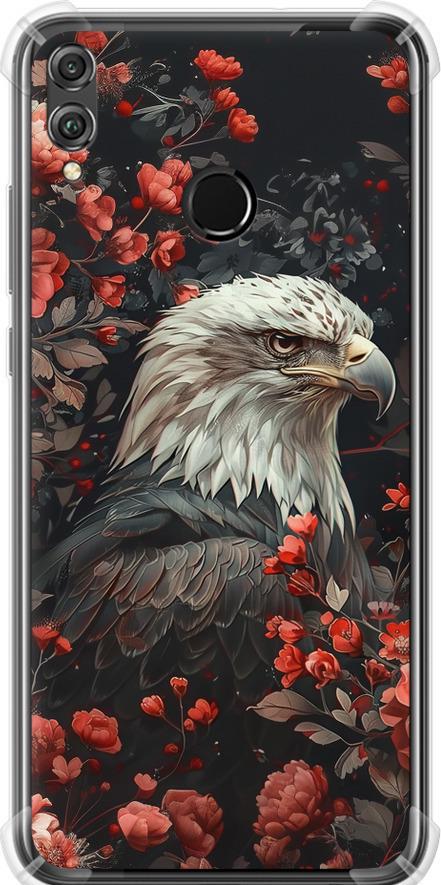 Чехол на Huawei Honor 8X Цветочный страж (6102sp-1596-42517)