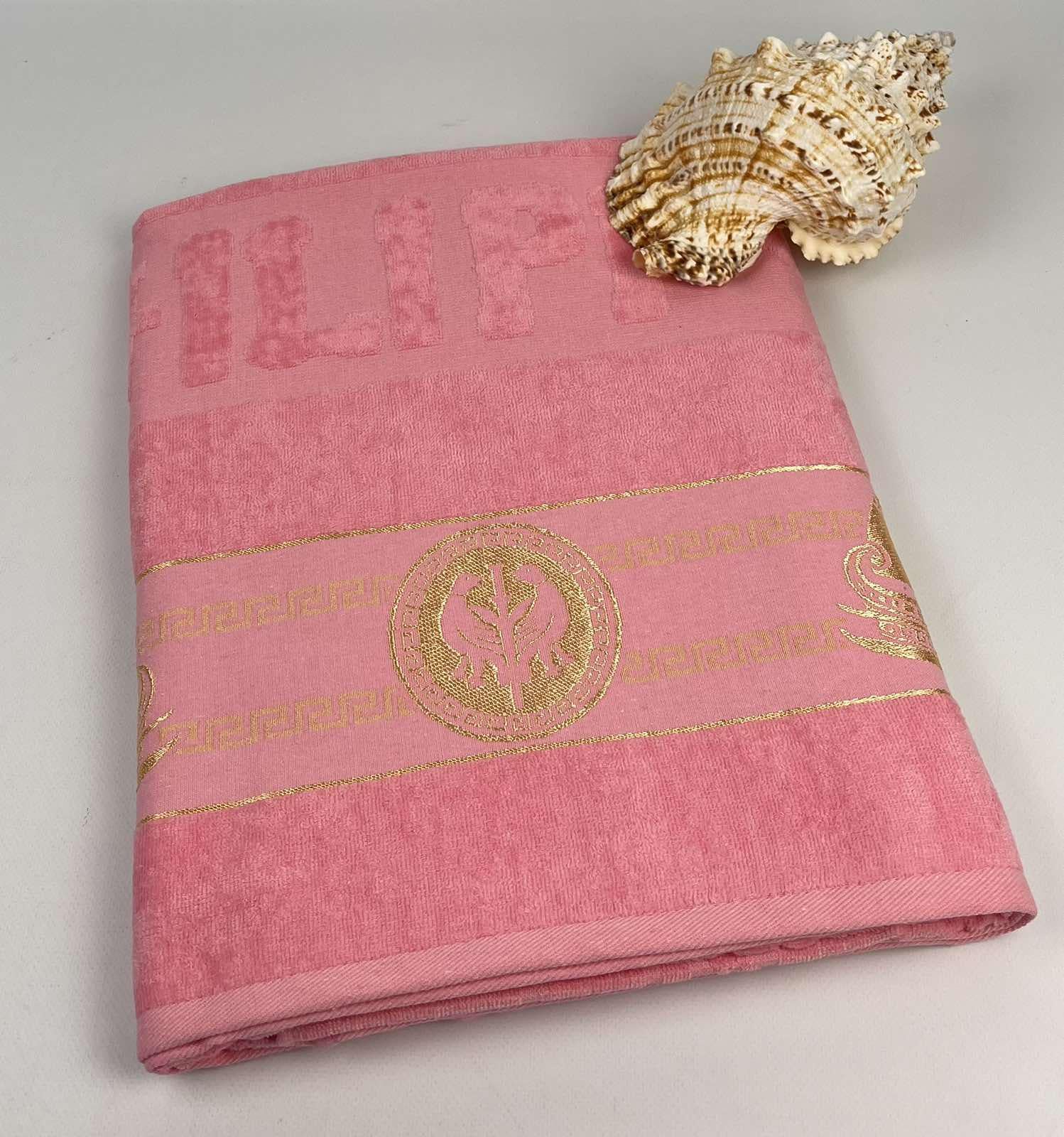 Полотенце пляжный Philippus Philippus E813A2 90x170 см Розовый (CN29940)