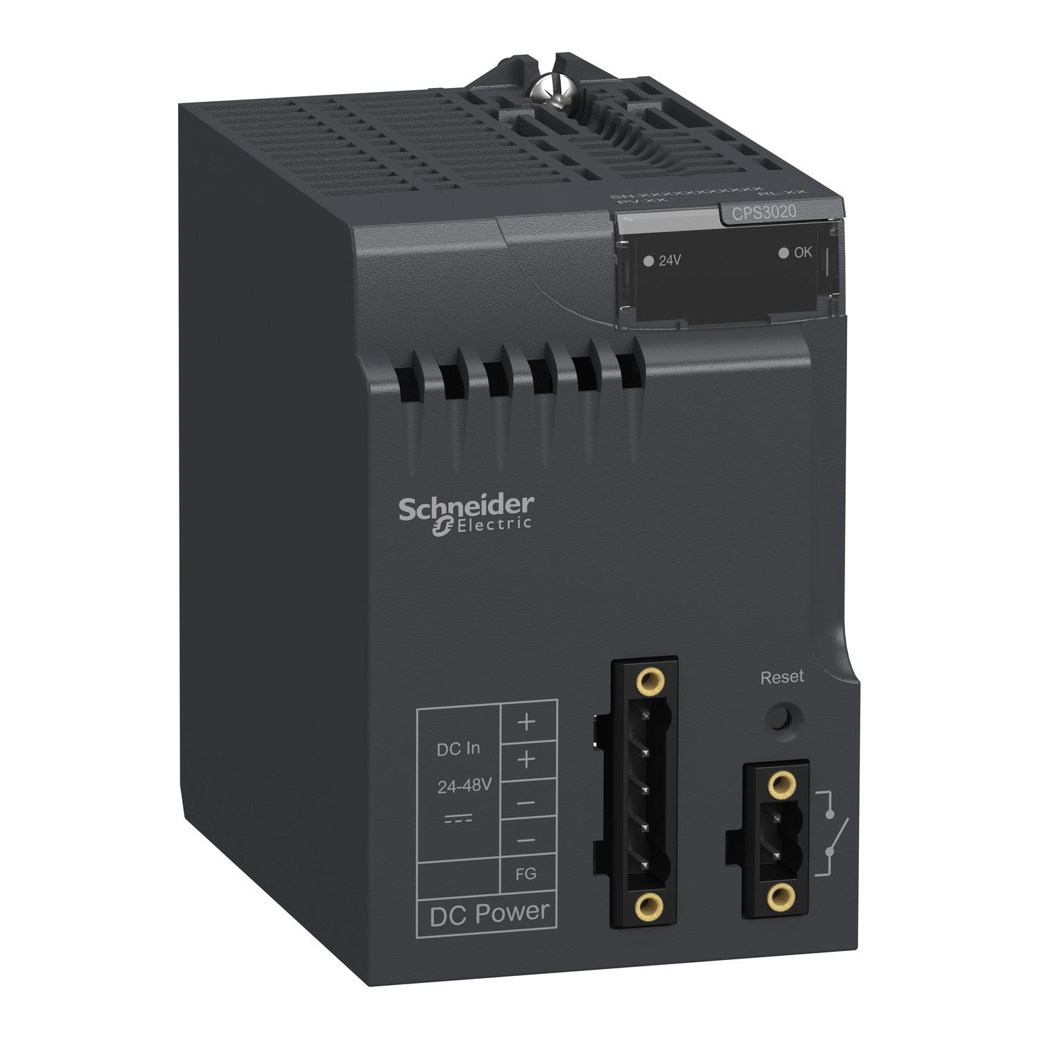 Модуль питания Schneider Electric 24-48V DC изолирован (BMXCPS3020)