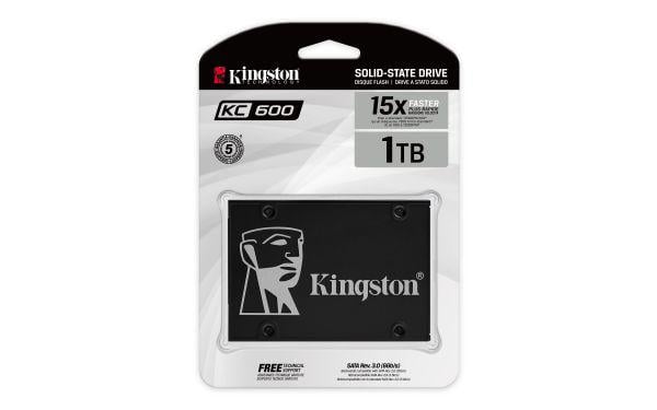 SSD-накопитель Kingston KC600 1TB 2,5" SATAIII 3D TLC (SKC600/1024G) - фото 2 SSD-накопитель Kingston KC600 1TB 2,5" SATAIII 3D TLC (SKC600/1024G) - фото 2