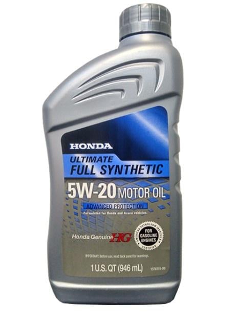 Моторное масло Honda HG Ultimate 5W-20 0,946 л (087989038)