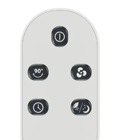 Вентилятор баштовий Silver Crest STVD 45 A1 з дисплеєм і дистанційним керуванням Білий (16333) - фото 3