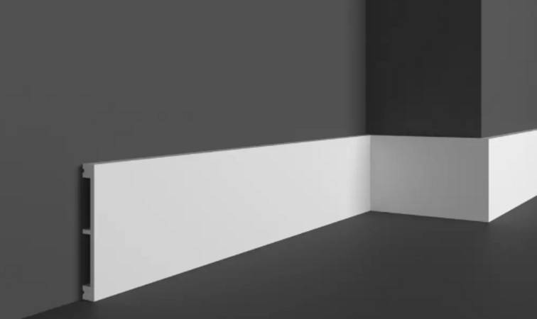 Плинтус полимерный Grand Decor HCR 520 Flex гибкий 2440 мм (2281080739)