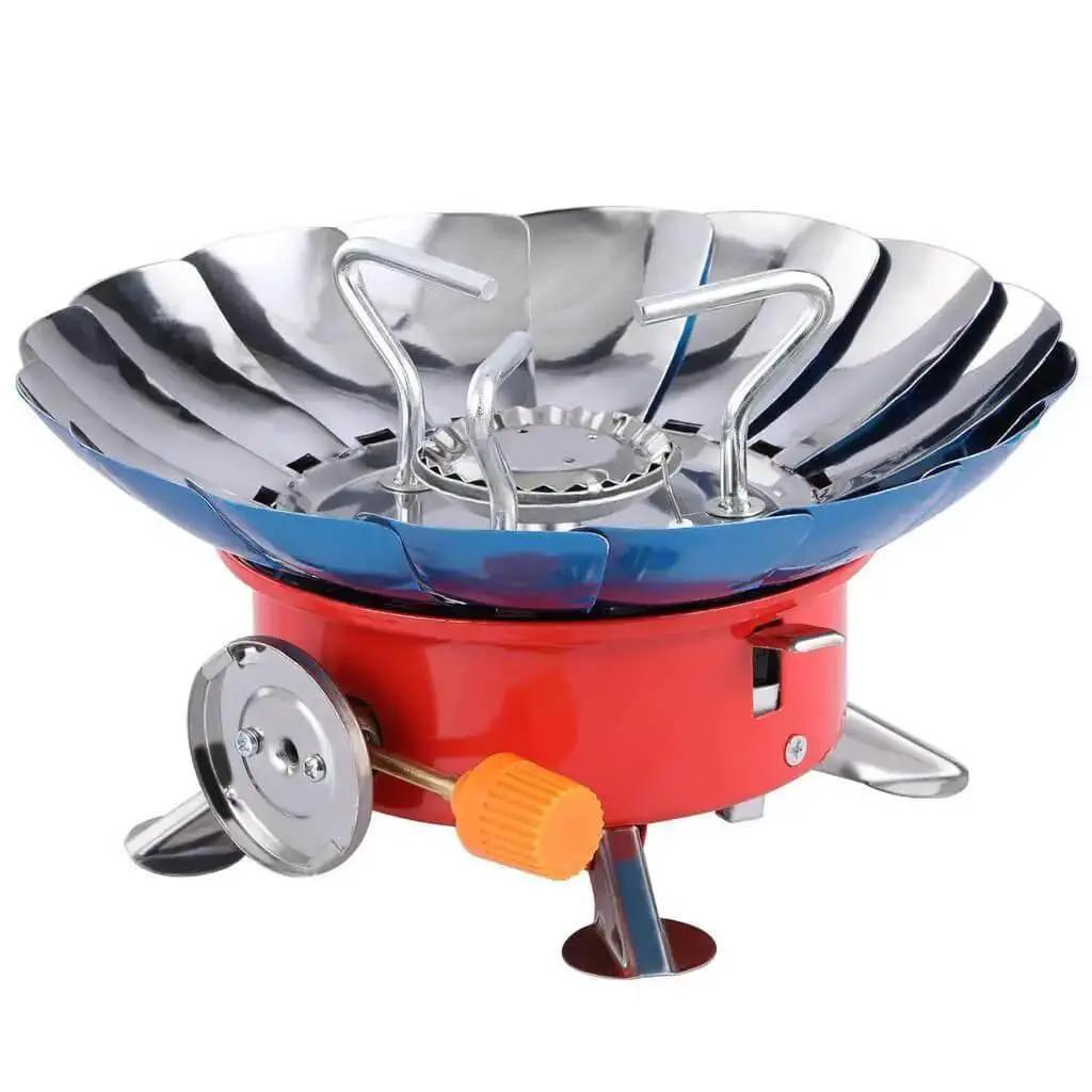 Газовая горелка Moonhill Windproof Camping stove CS-102 с чехлом (ULT-6046151)