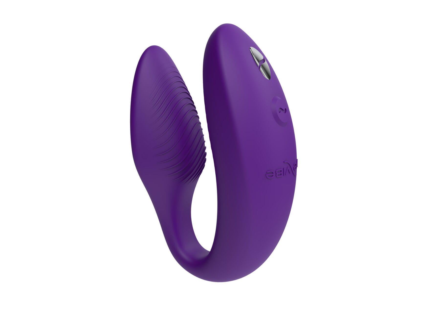 Смарт-вібратор для пар We VibeSync 2 Purple (SO8762)