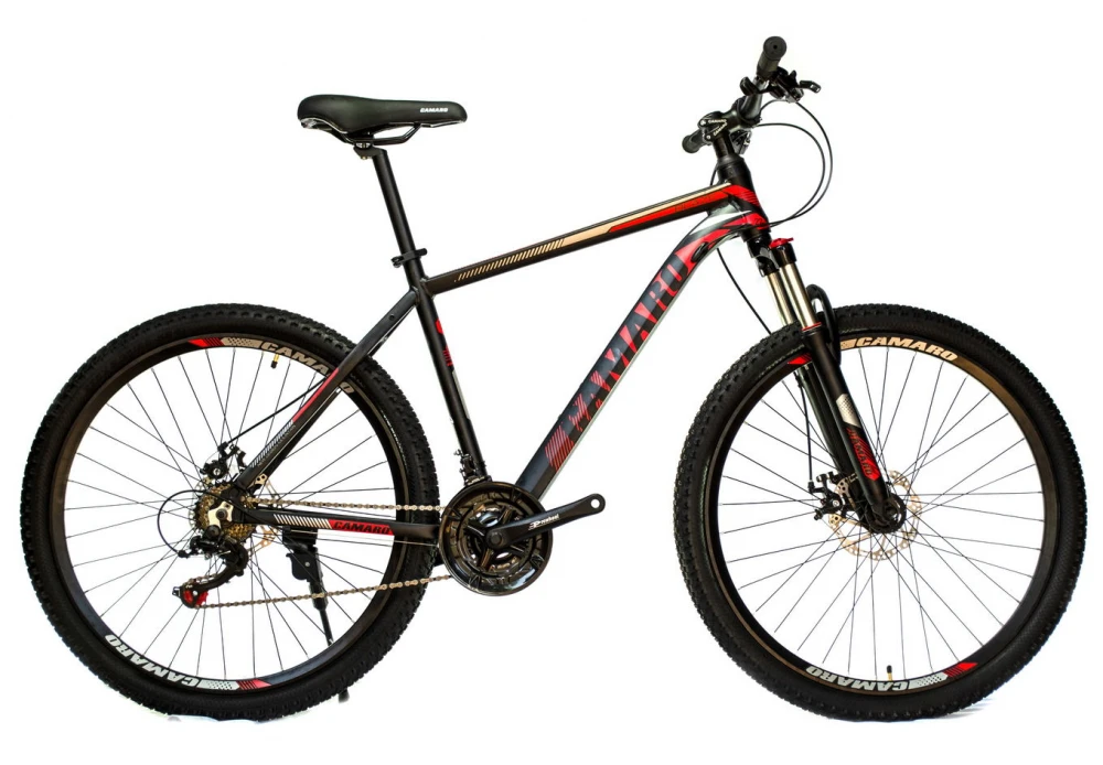 Велосипед Camaro Blaze 27.5" 19" 2021 Черно-красный (365531)