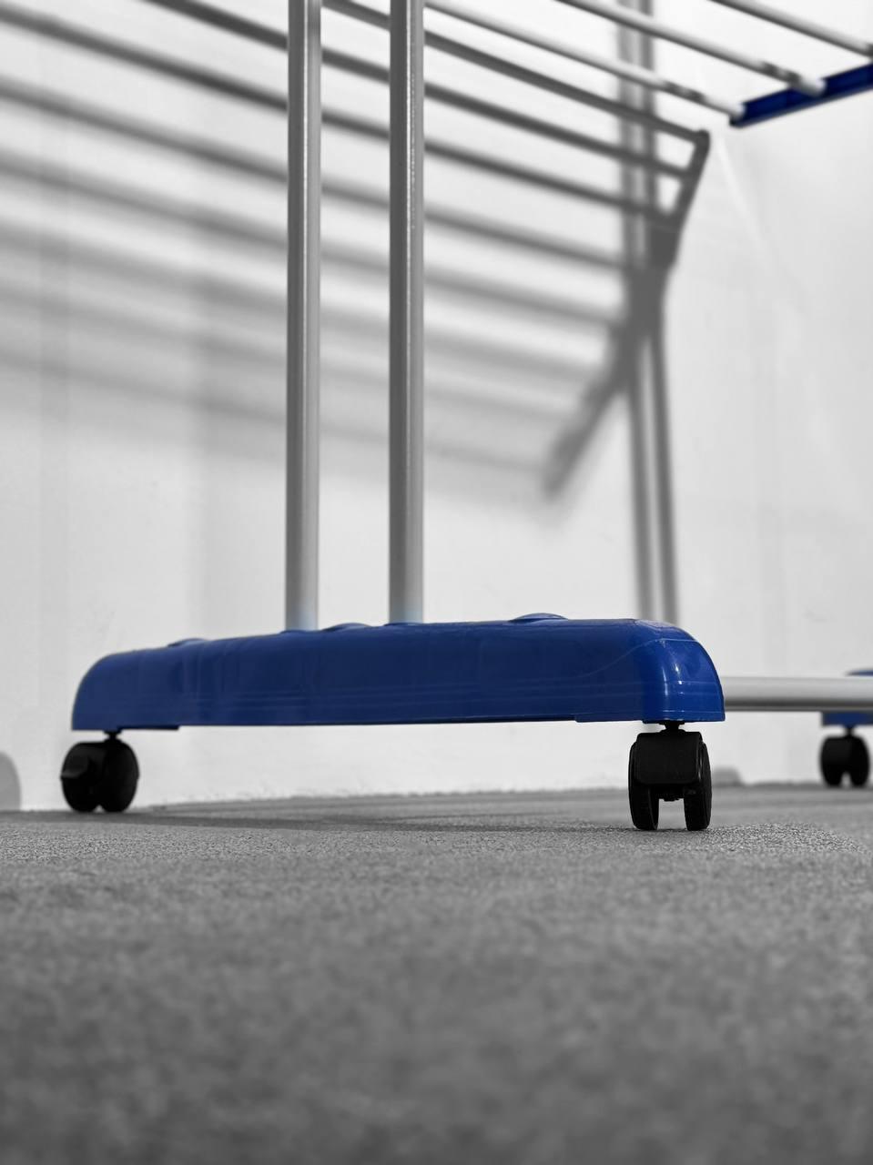 Сушарка для білизни багатоярусна вертикальна на колесах - фото 3