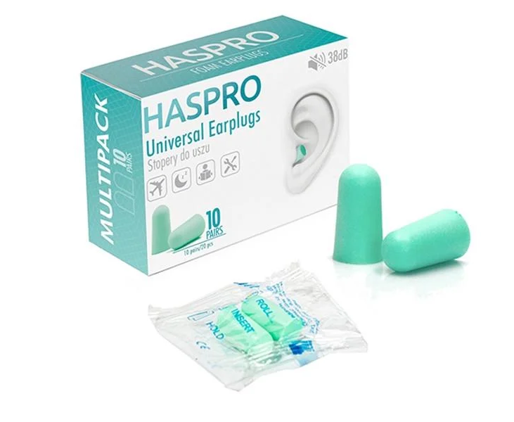 Беруши пенные для сна Haspro Multipack 10 пар SNR 38 дБ Мятный (1414990927) Беруши пенные для сна Haspro Multipack 10 пар SNR 38 дБ Мятный (1414990927)