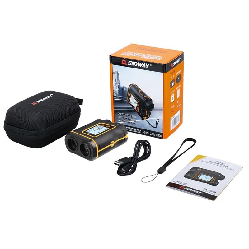 Далекомір лазерний Sndway SW-1500B з LCD екраном швидкість/кут/висота/площа до 1500 м (100992) - фото 8 Далекомір лазерний Sndway SW-1500B з LCD екраном швидкість/кут/висота/площа до 1500 м (100992) - фото 8