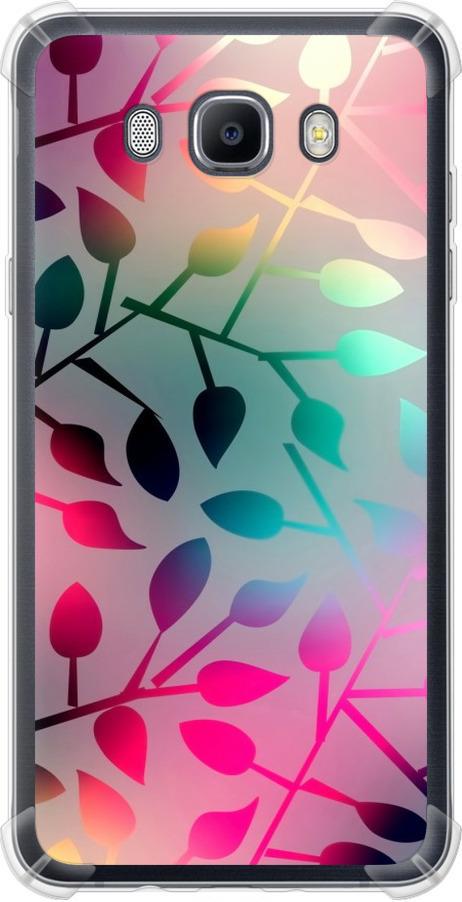 Чехол на Samsung Galaxy J7 (2016) J710F Листья (2235sp-263-42517)