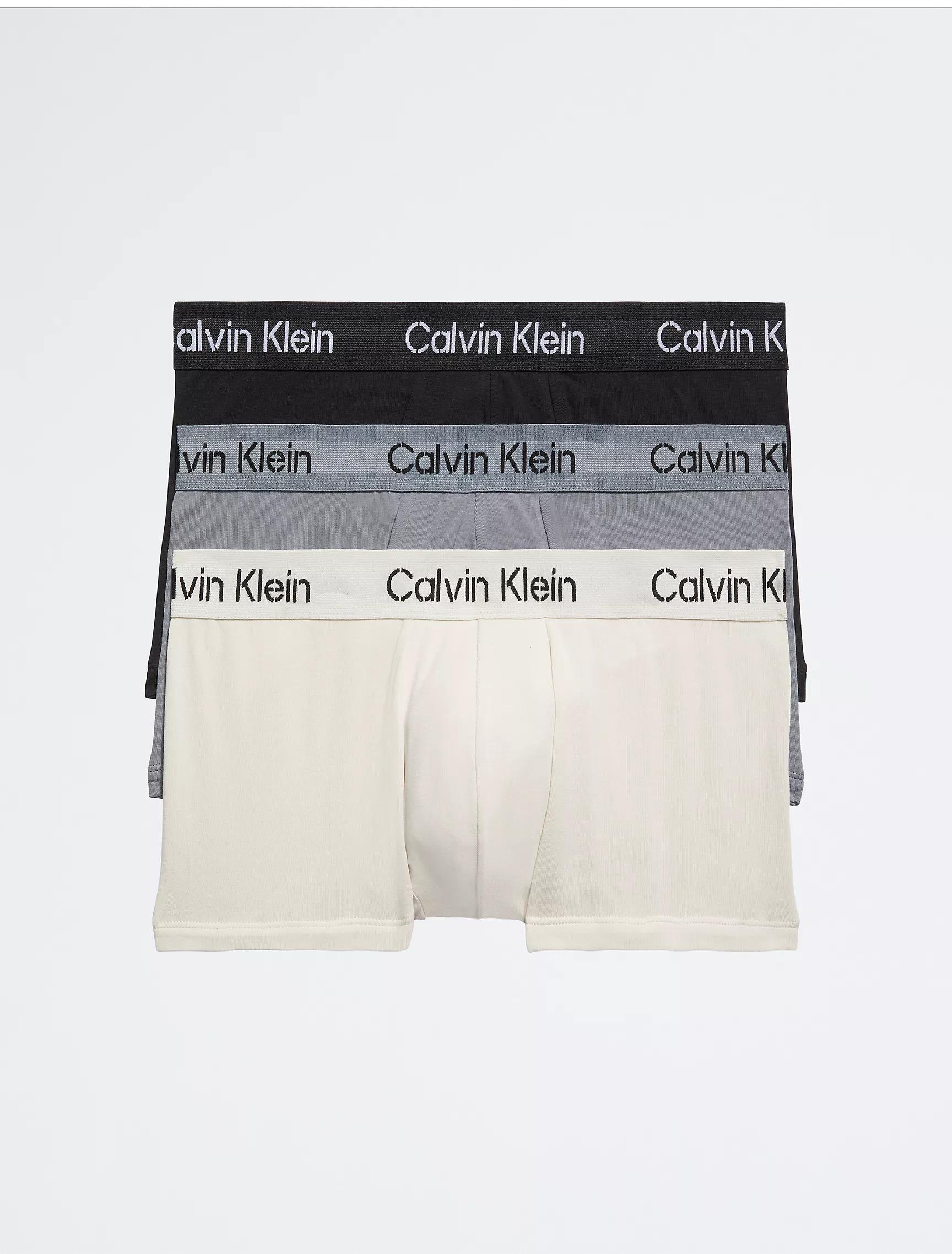 Набор трусов боксеры Calvin Klein L 3 шт. Разноцветный (CK-096) - фото 1