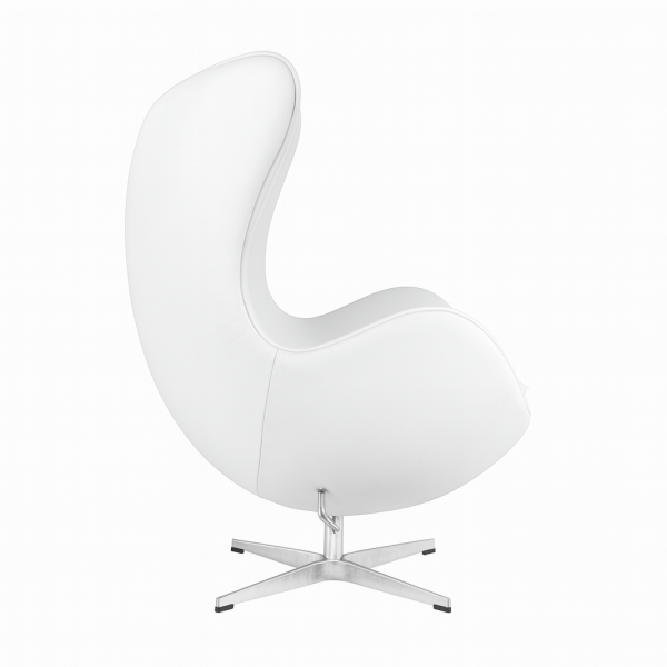 Крісло дизайнерське Egg SDM екошкіра метал Білий (30583639) - фото 3 Крісло дизайнерське Egg SDM екошкіра метал Білий (30583639) - фото 3