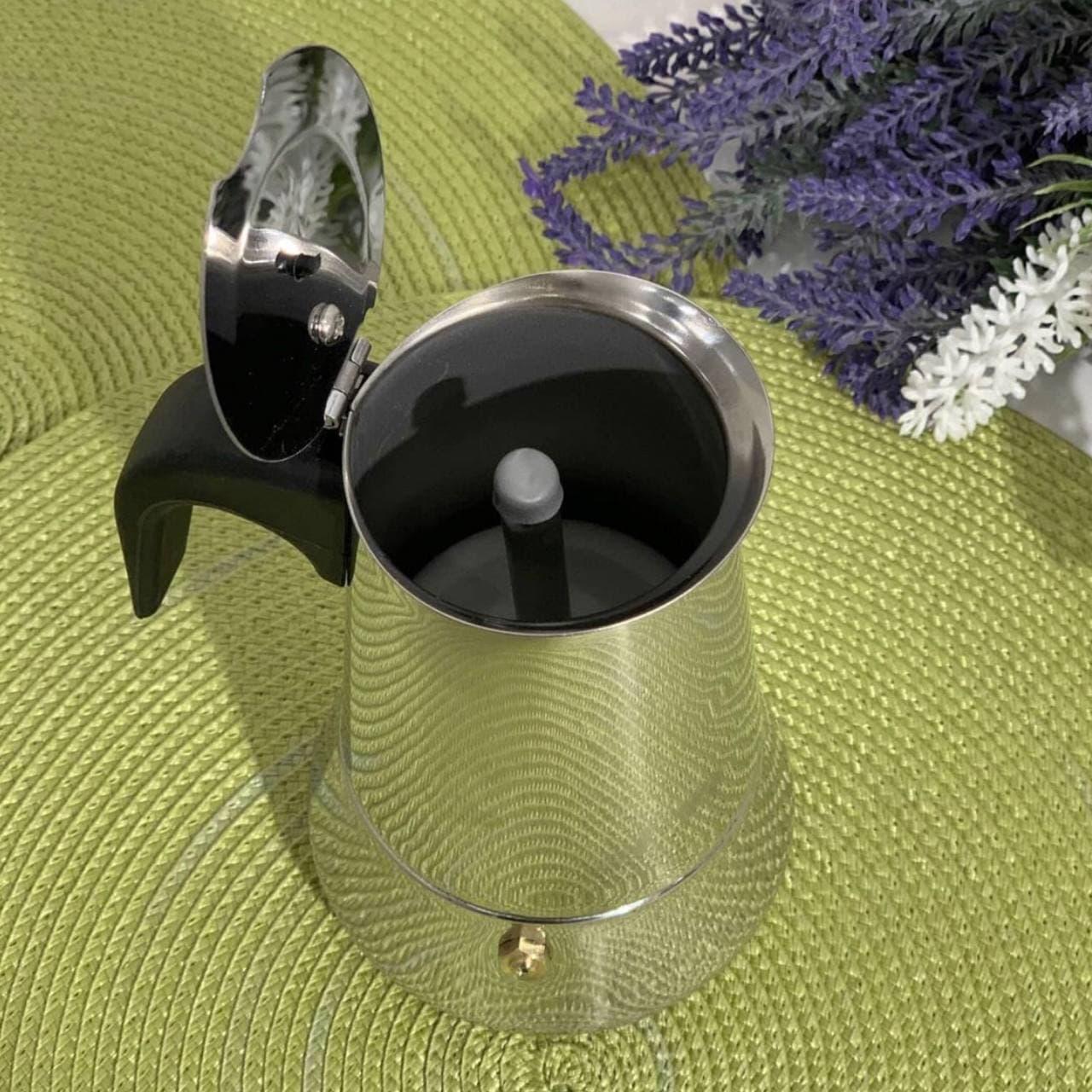 Кавоварка гейзерна Edenberg на 9 чашки 450 мл (EB-3790) - фото 5 Кавоварка гейзерна Edenberg на 9 чашки 450 мл (EB-3790) - фото 5