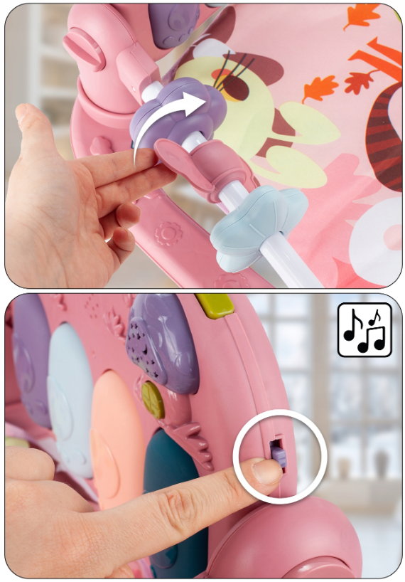 Килимок розвиваючий з піаніно MalPlay 60x76 см - фото 5 Килимок розвиваючий з піаніно MalPlay 60x76 см - фото 5