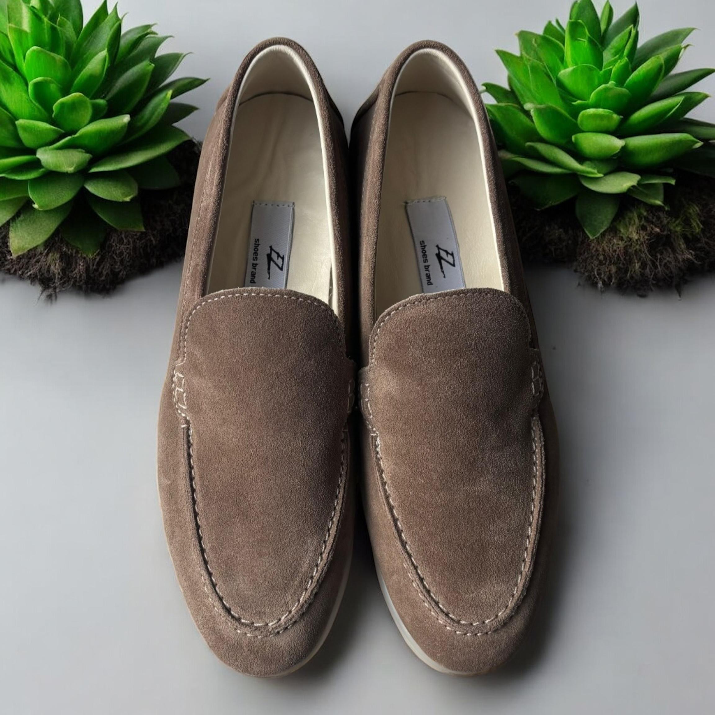 Лоферы женские замш Marandi р. 39 25,5 см Визон (Lof-Z-39-визон) - фото 3