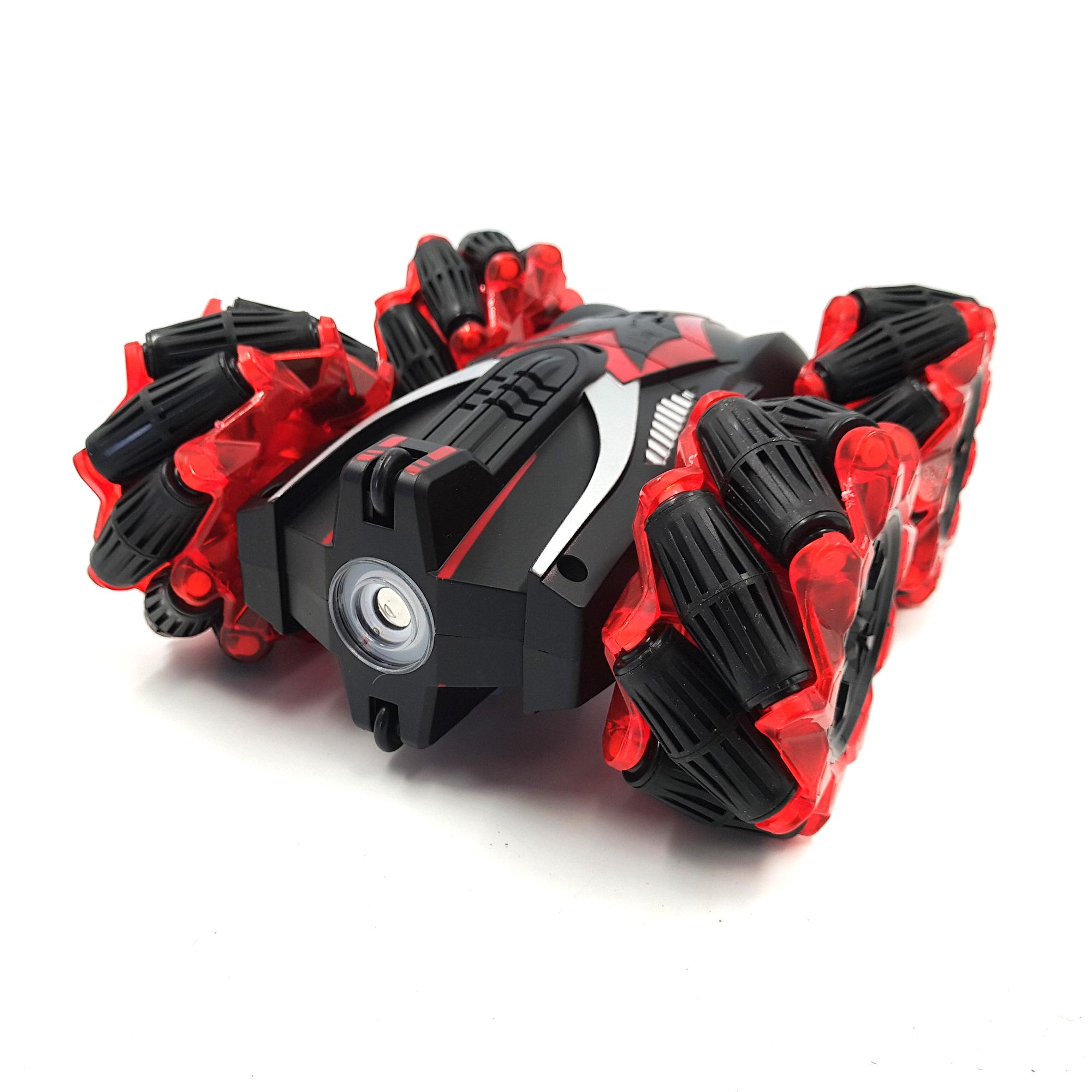 Машинка перевертыш Stunt Elf трюковая с пультом управления/парогенератором/подсветкой 3,7 V 18 см Красный (117062k) - фото 5 Машинка перевертыш Stunt Elf трюковая с пультом управления/парогенератором/подсветкой 3,7 V 18 см Красный (117062k) - фото 5