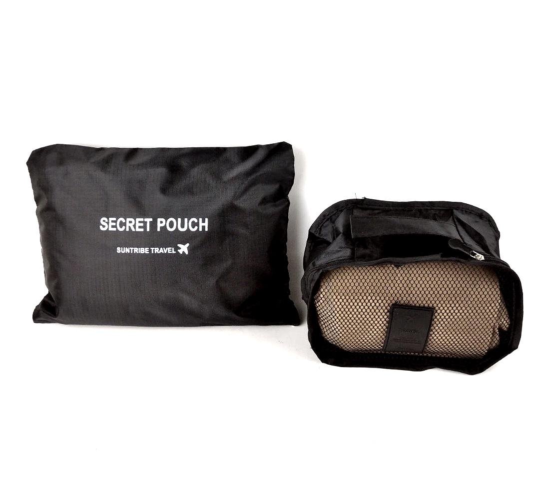 Набір органайзерів для подорожей та дому 6в1 нейлон водовідштовхувальний Чорний (КДО-15-9) - фото 6