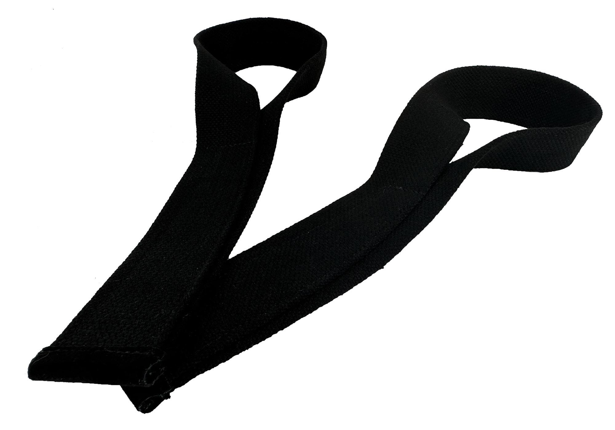 Атлетические лямки EasyFit Delta Long для становой тяги Черный (EF-0050) - фото 4 Атлетические лямки EasyFit Delta Long для становой тяги Черный (EF-0050) - фото 4