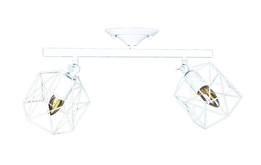 Люстра Levistella 756XPR101F-2 WH на 2 плафона Белый (14-16-LVS2411)