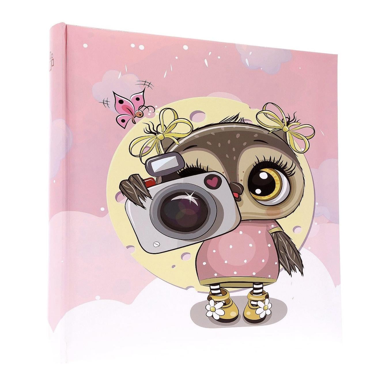 Фотоальбом Gedeon Camera Owl на 500 фото 10x15 см Pink (14583804)