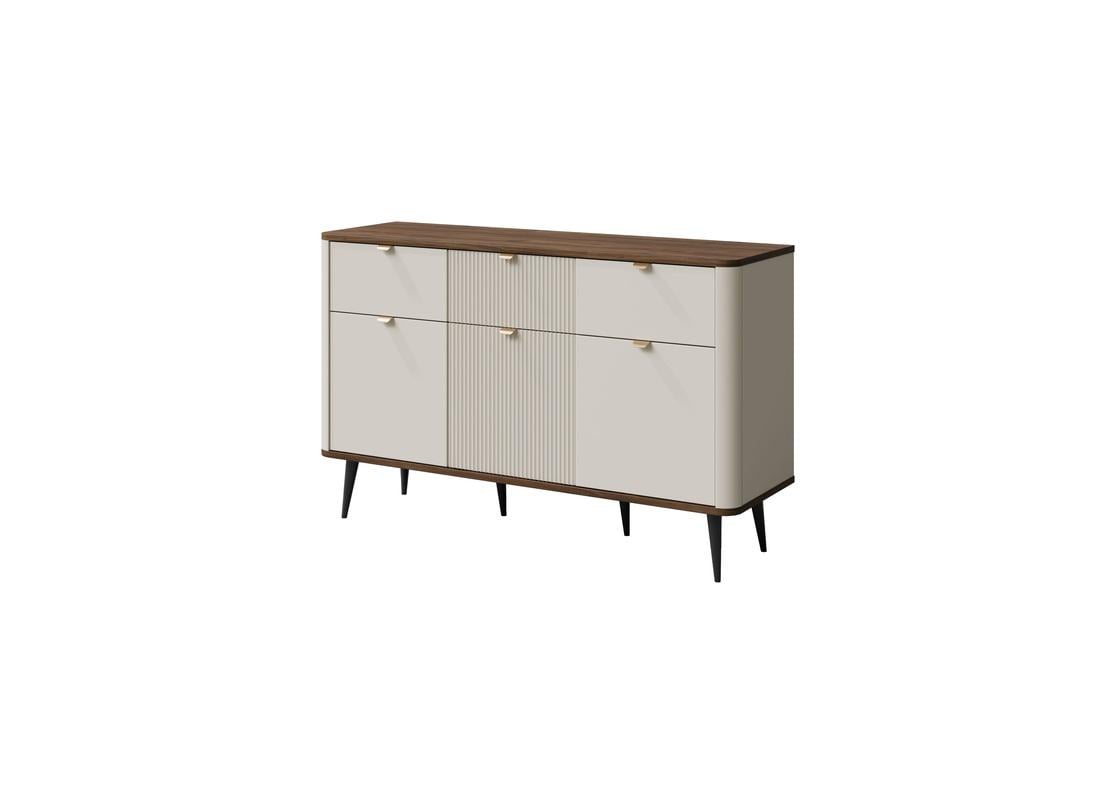 Комод-буфет Jurek MARLY REG 10 из ЛДСП Кашемир/Волоский орех (60086)