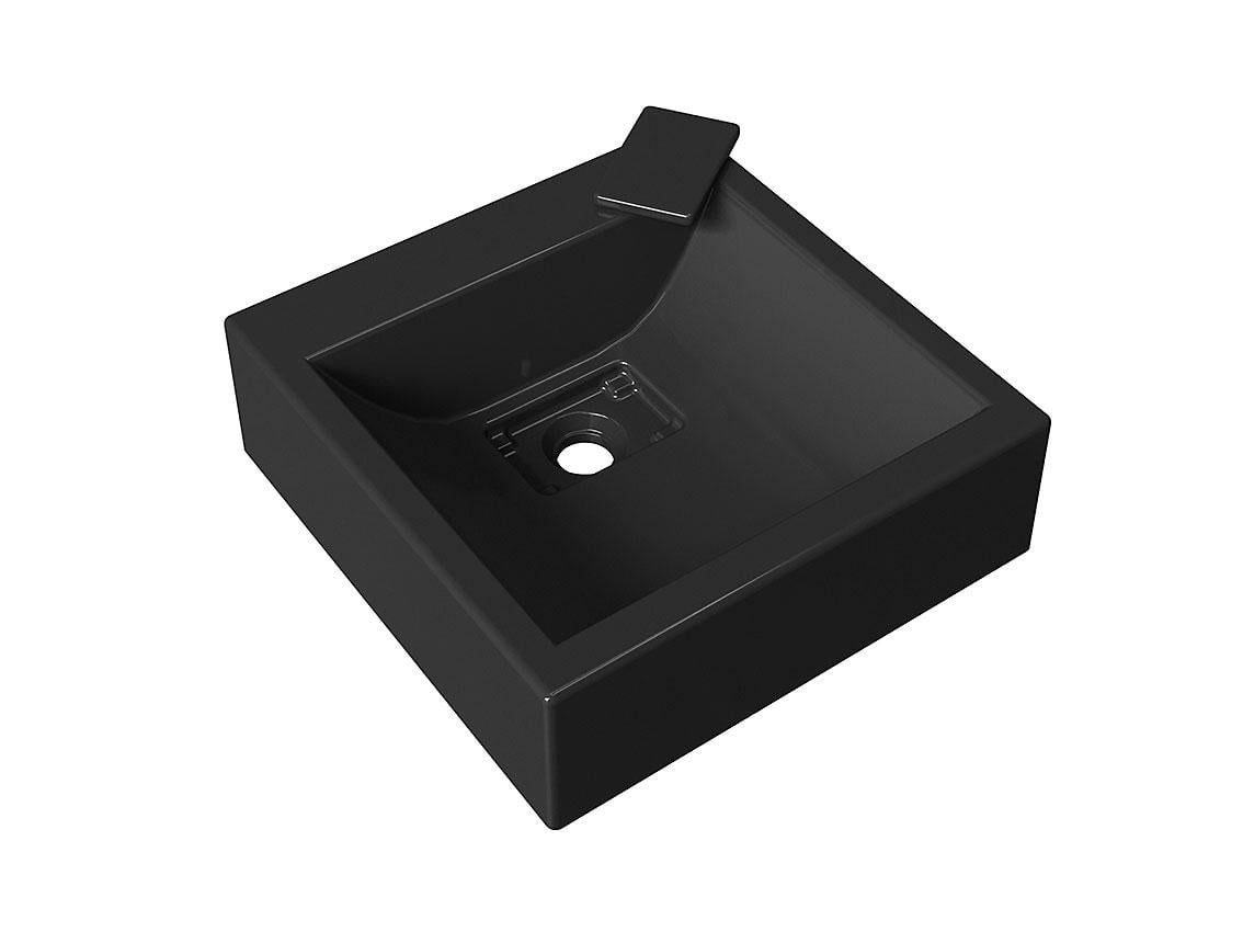 Умивальник накладний Luxor Veo 40 Black (33355797)