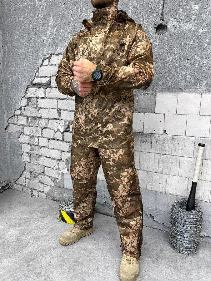 Тактический костюм мужской дождевик 2XL Пиксель (PK587-2XL)