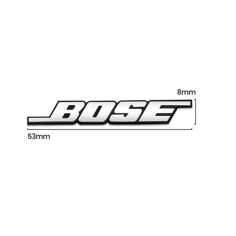 Эмблема S&D Bose пластиковая на двусторонней клейкой ленте - фото 6