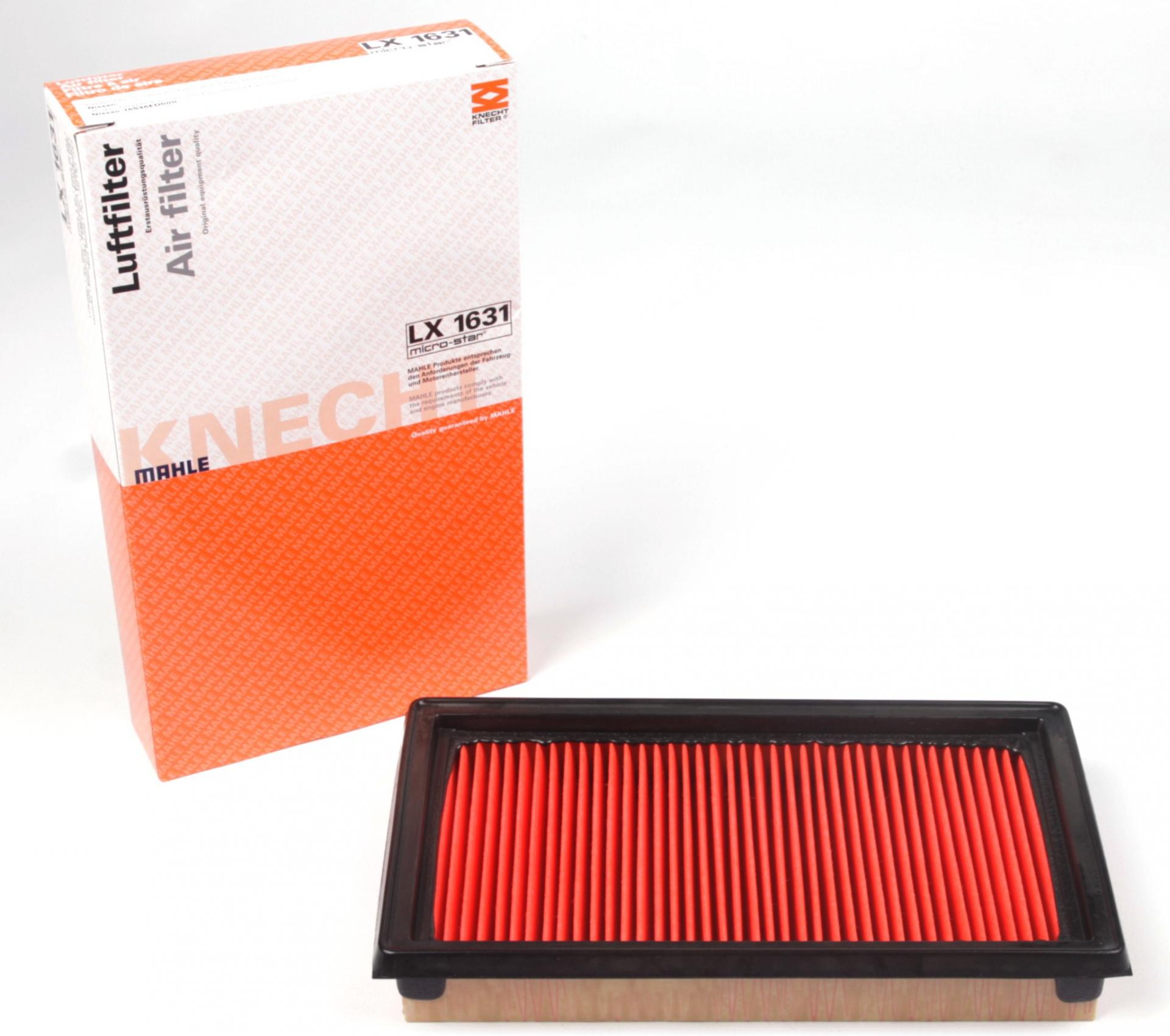 Фильтр воздушный KNECHT для Nissan Note/Micra/Tiida 1,6 16V 01-/Cube III Z12 10- (LX 1631)