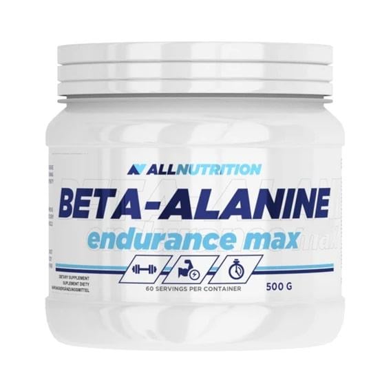 Бета-аланин для спорта All Nutrition Beta-Alanine Endurance Max 500 г 125 порций Unflavored Бета-аланин для спорта All Nutrition Beta-Alanine Endurance Max 500 г 125 порций Unflavored
