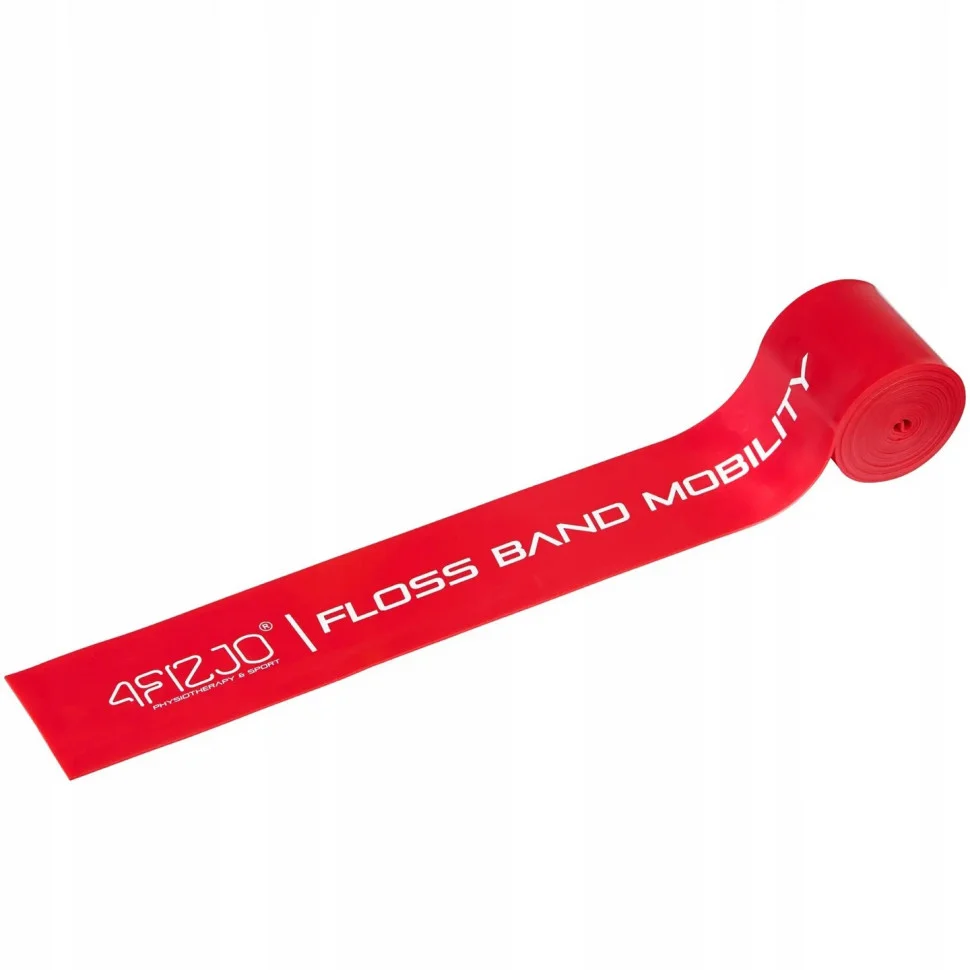 Стрічка компресійна для флоссингу 4fizjo Floss Band 207x5x0,15 см Red (P-5905973405249)