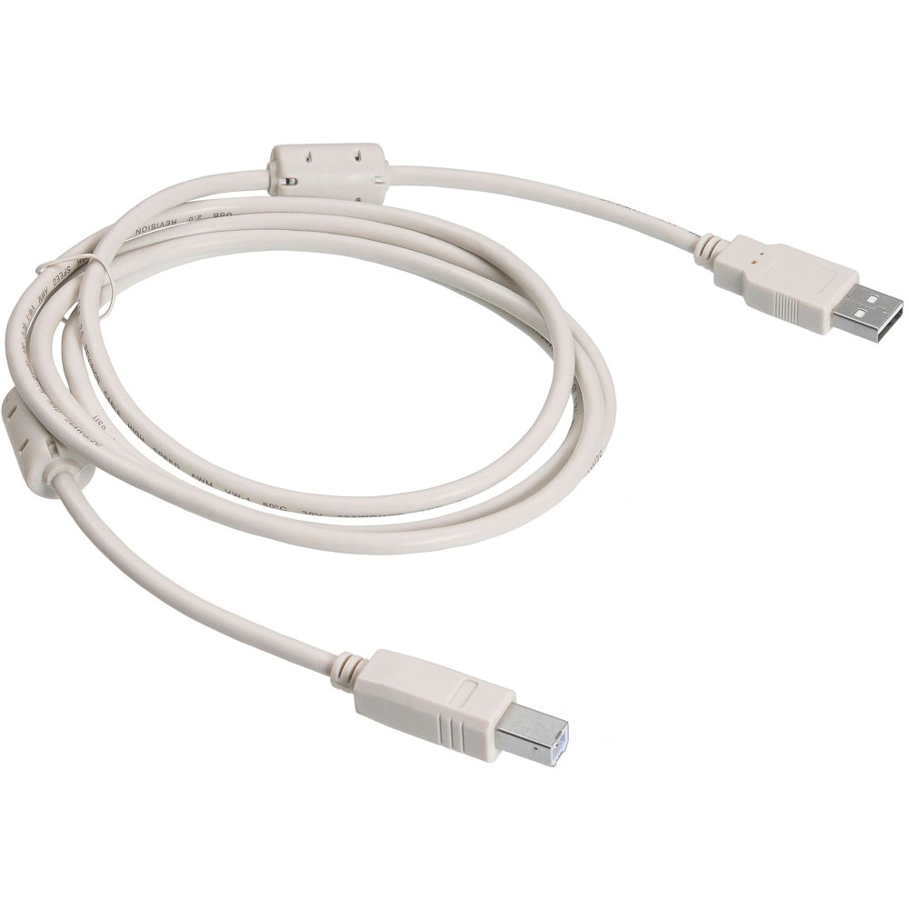 Кабель VOLTRONIC USB 2,0 AM/BM ферритовый 480 Мбит/с 1,8 м (YUT_V2680)