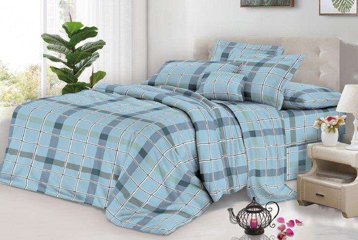 Комплект постільної білизни двоспальний Vital-Textile бязь 3D Premium 180х220 см (BP2-273)