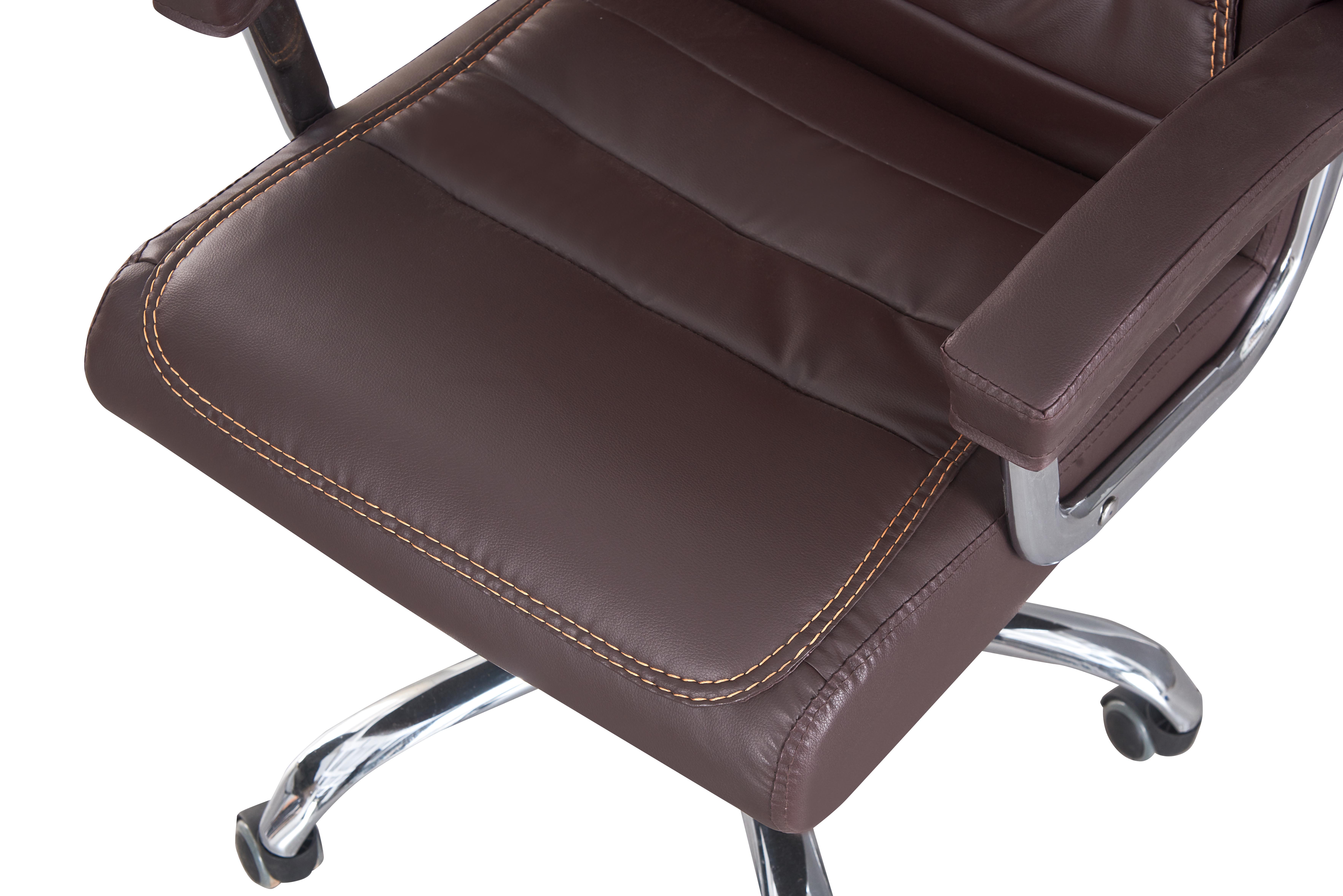 Офисное кресло Мікс Меблі Турбо 530x1100x520 мм Коричневый (GAА0055922) - фото 4 Офисное кресло Мікс Меблі Турбо 530x1100x520 мм Коричневый (GAА0055922) - фото 4