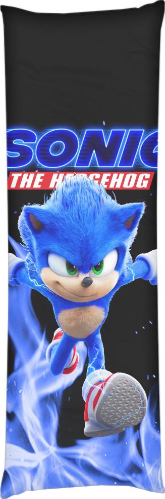 Подушка дакимакура Sonic 42 50x150 см (13531930)