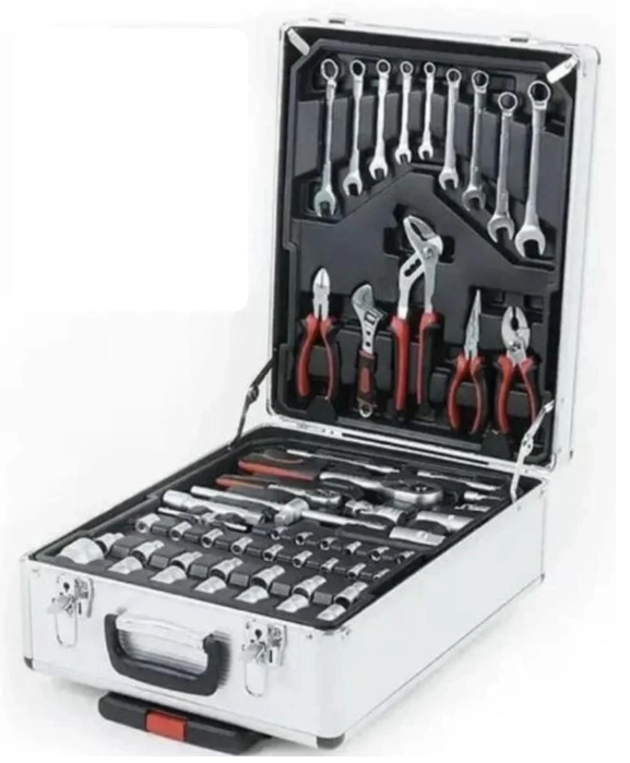 Комплект інструментів для дому та авто KRAFFTEC 499 шт. у валізі (499)