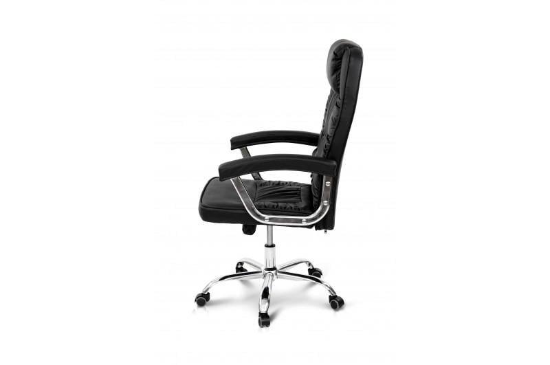 Офісне крісло Comfort Line Focus шкірзам Чорний (FCSB-113525) - фото 2