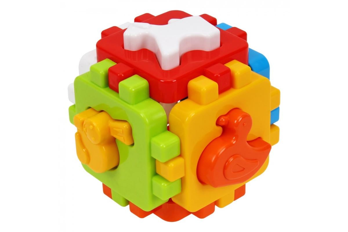 Іграшка куб ТехноК Розумний малюк 1+1 ТехноК (1899) - фото 2 Іграшка куб ТехноК Розумний малюк 1+1 ТехноК (1899) - фото 2