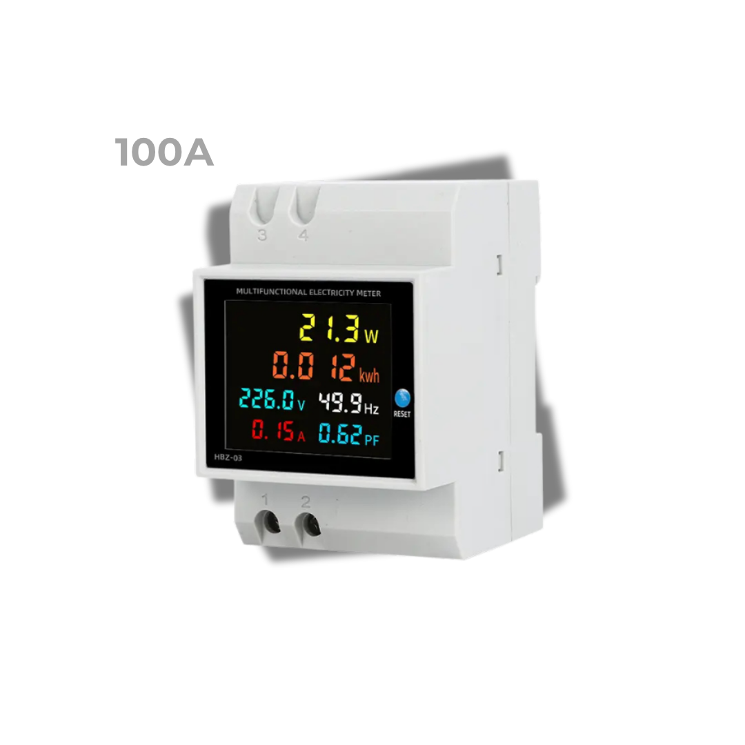 Счетчик электроэнергии мультифункциональный однофазный AC 40-300V 100A (29446325) - фото 4 Счетчик электроэнергии мультифункциональный однофазный AC 40-300V 100A (29446325) - фото 4