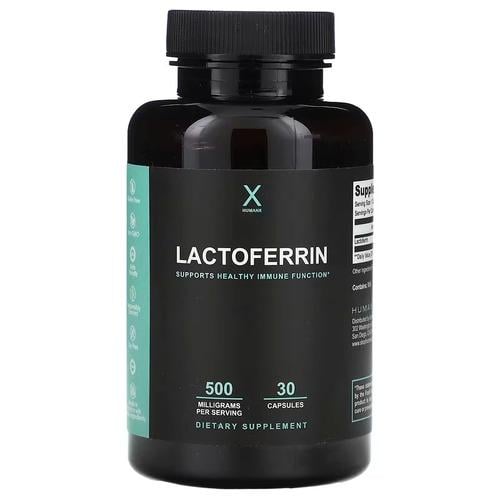 Лактоферрин Humanx Lactoferrin 500мг 30 капс. (HMX-72955)