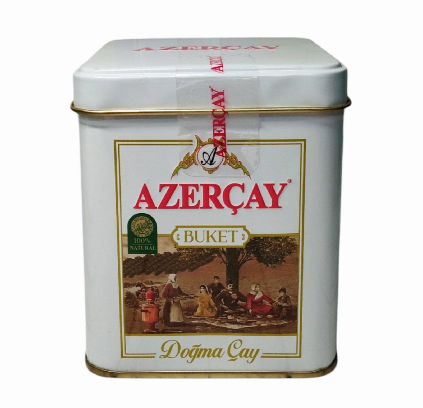Чай черный Azercay Букет 100 г ж\б (59915) Чай черный Azercay Букет 100 г ж\б (59915)