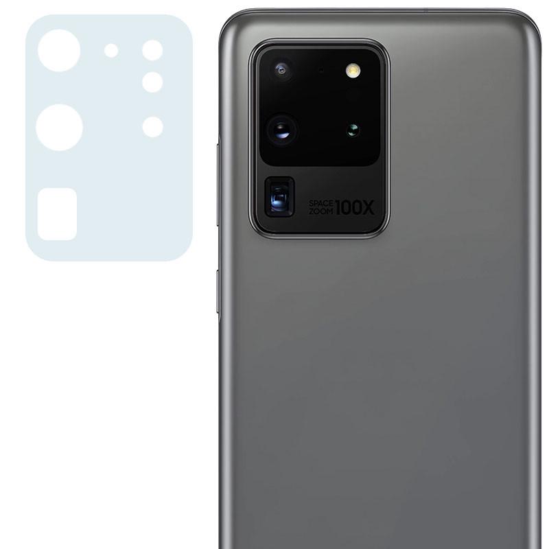 Скло захисне протиударне гнучке на камеру для Samsung Galaxy S20 Ultra 0,18 мм Transparent (00000035512_2)