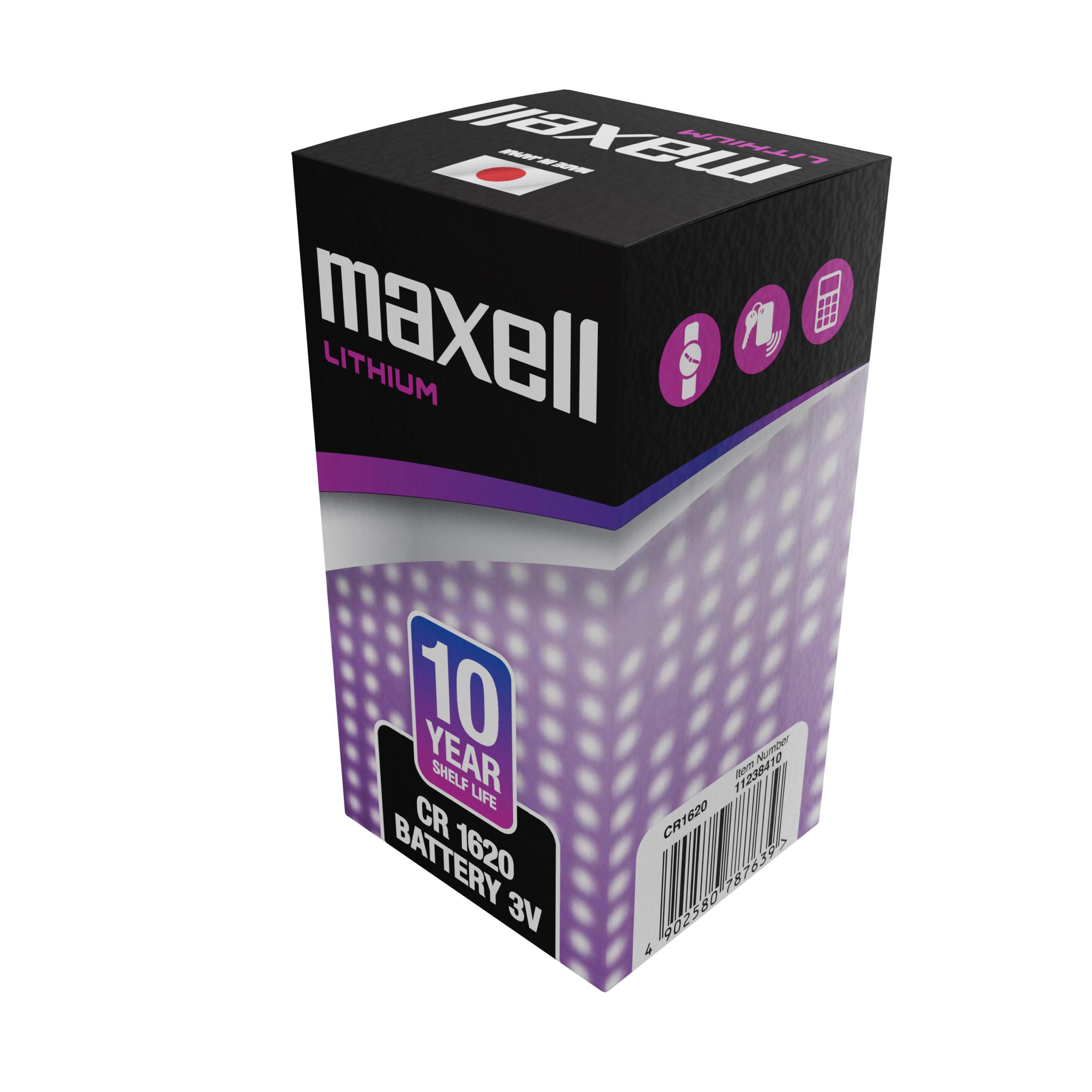 Батарейка литиевая Maxell Lithium Battery CR1620 3V (29676069) - фото 5 Батарейка литиевая Maxell Lithium Battery CR1620 3V (29676069) - фото 5