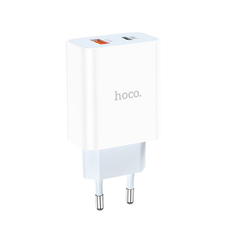 Зарядное устройство для Hoco charger C97 А 1USB 1Type-C 20 W 3 А QC PD White (562201) Зарядное устройство для Hoco charger C97 А 1USB 1Type-C 20 W 3 А QC PD White (562201)