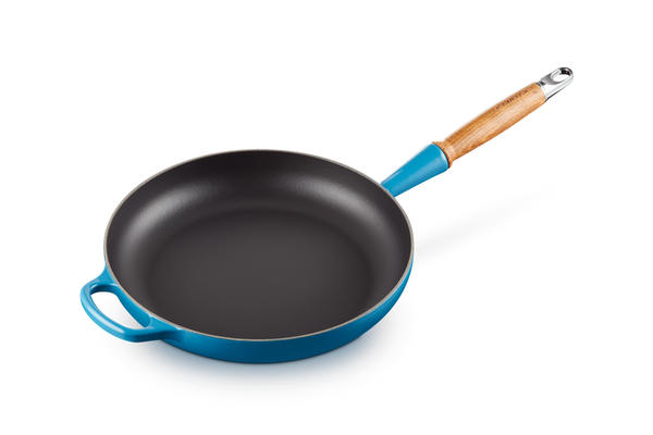 Сковорідка Le Creuset Signature з дерев'яною ручкою 28 см Blue (20258282000422)