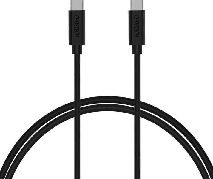 Кабель Choetech type-c/type-c PVC cable 1 м (CC0002) - фото 3 Кабель Choetech type-c/type-c PVC cable 1 м (CC0002) - фото 3