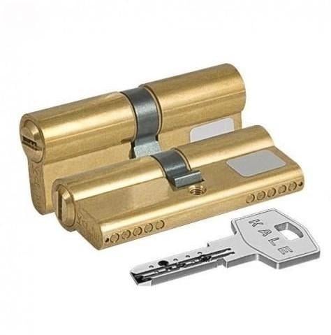 Цилиндр 164 BNЕ с покрытием латунь 110 мм 5 ключей (1-30064)