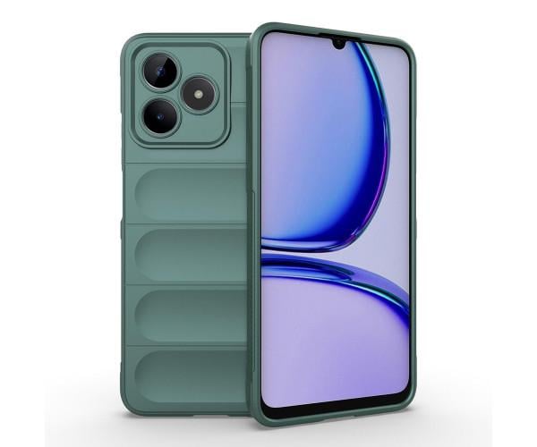 Чехол - накладка Ricco Phantom Shield для Realme C53 с защитой при падении Зелёный