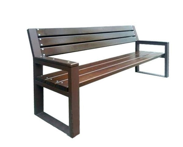 Скамейка парковая Loft NS-855 830x1600x400 мм Коричневый (6156d5aa3edc877ba8589da5)