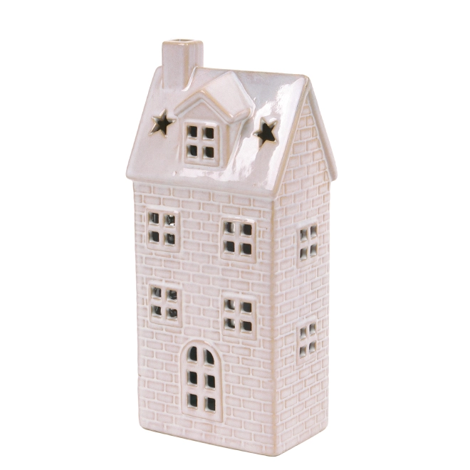 Домик керамический с подсветкой 25,5 см (152-23A047)